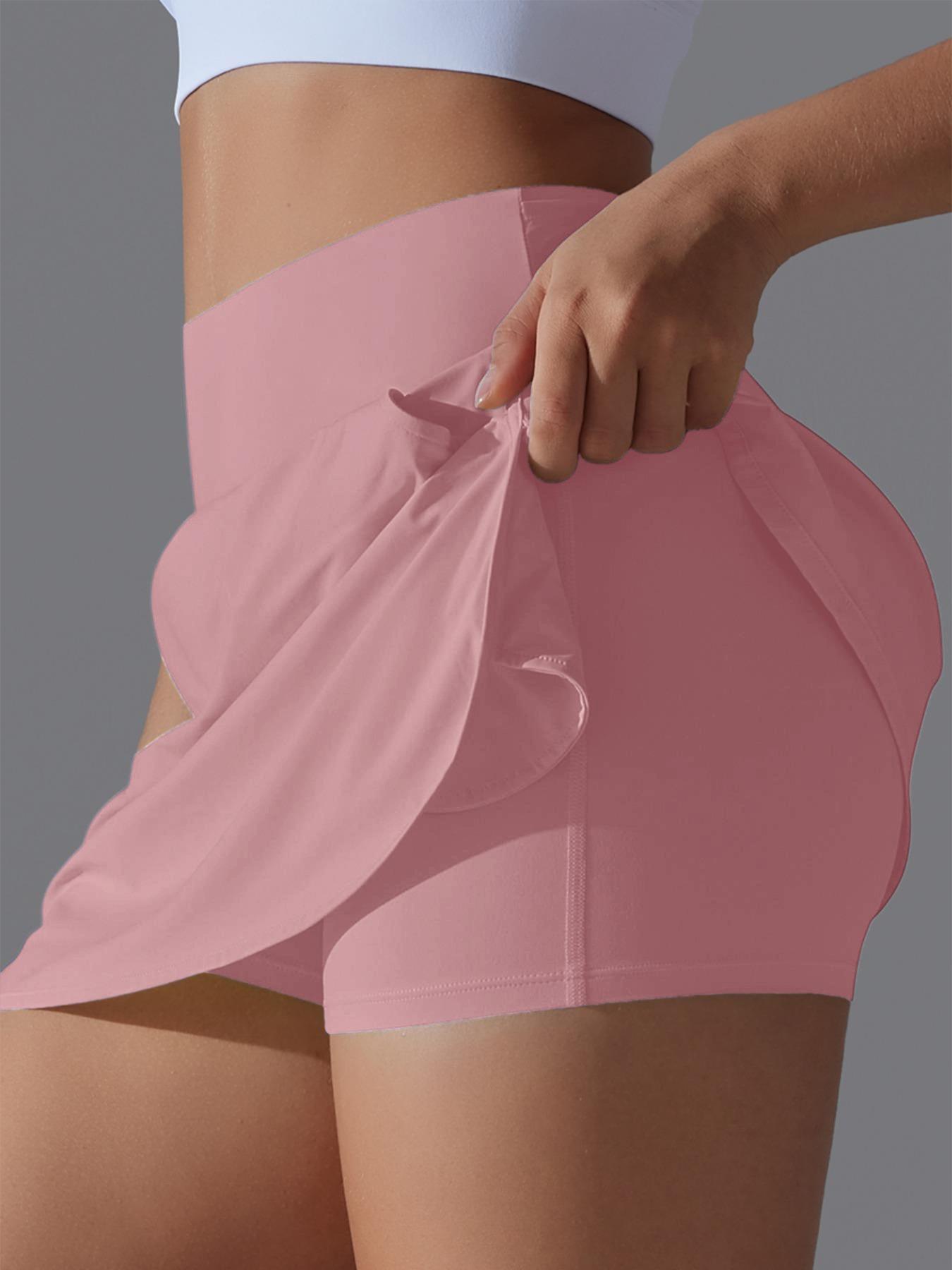 Women's High-Waisted Quick-Dry Tennis Skort for Summer Sports - Image 14