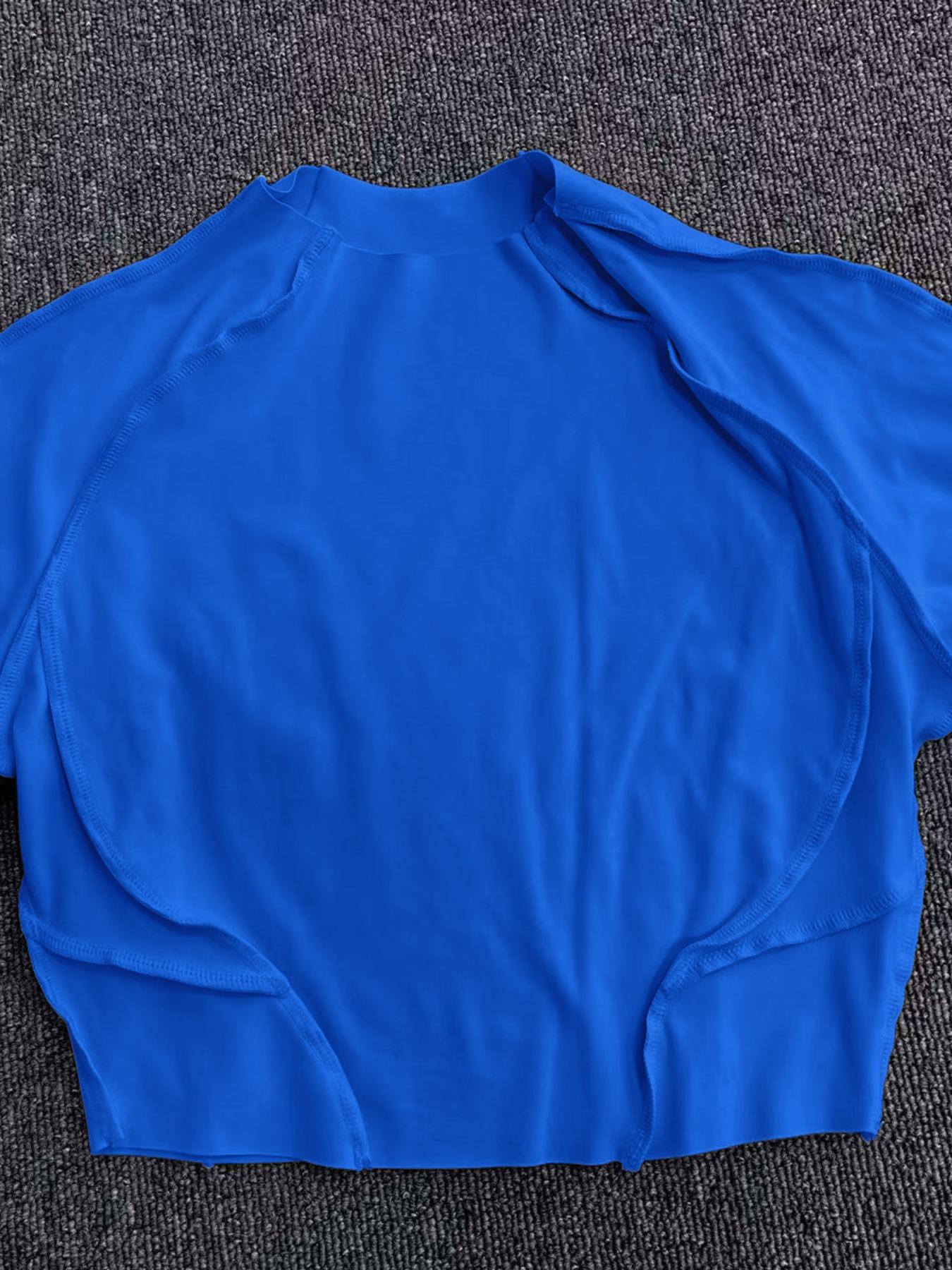 Women's Quick-Dry Tight Long-Sleeve Yoga Top, Fall/Winter - Image 15