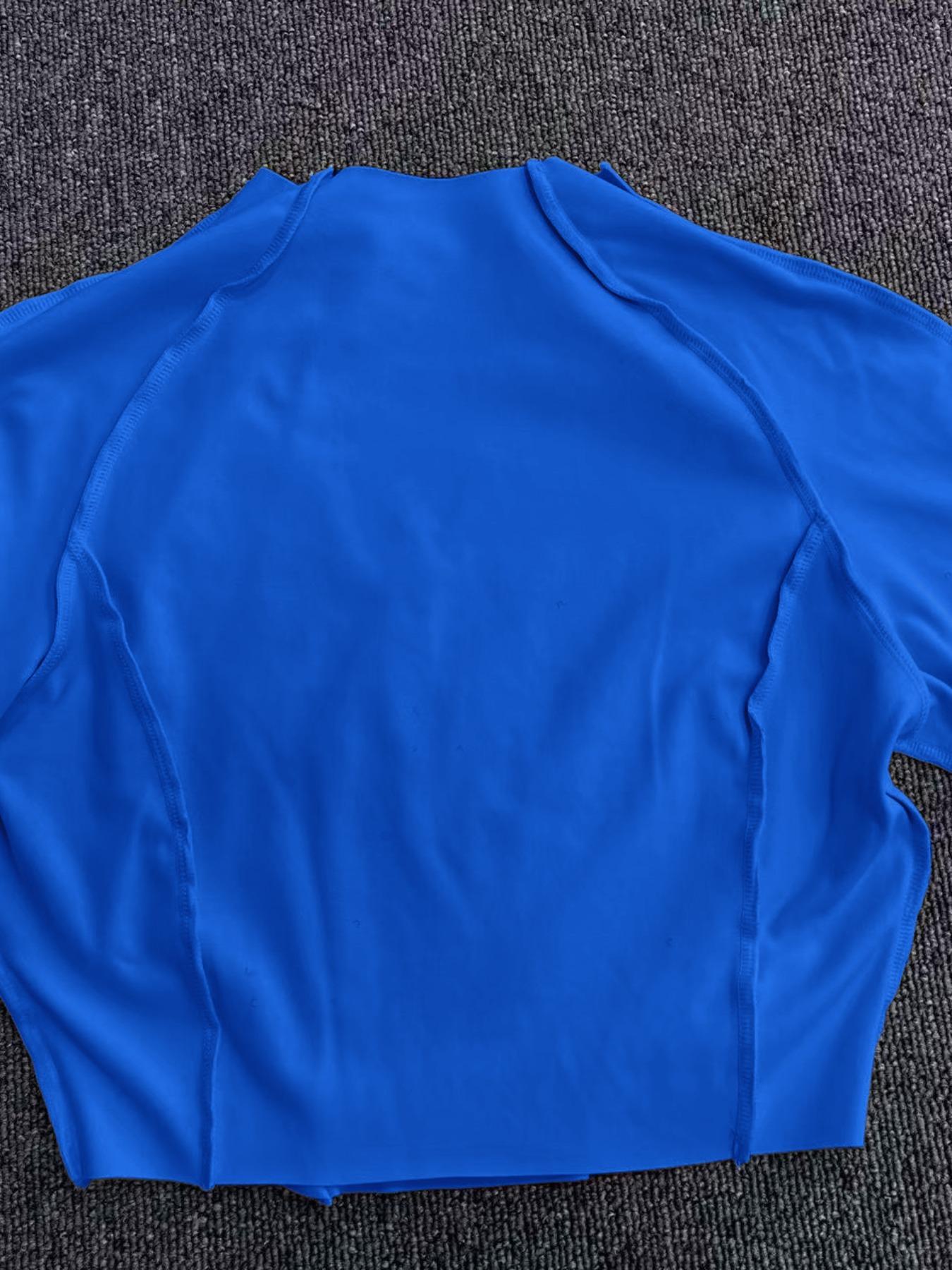 Women's Quick-Dry Tight Long-Sleeve Yoga Top, Fall/Winter - Image 16