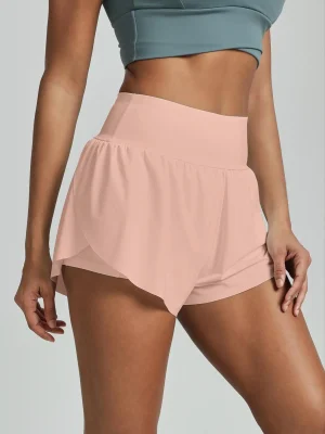 iVery High Waist Quick-Drying Yoga Shorts for Women