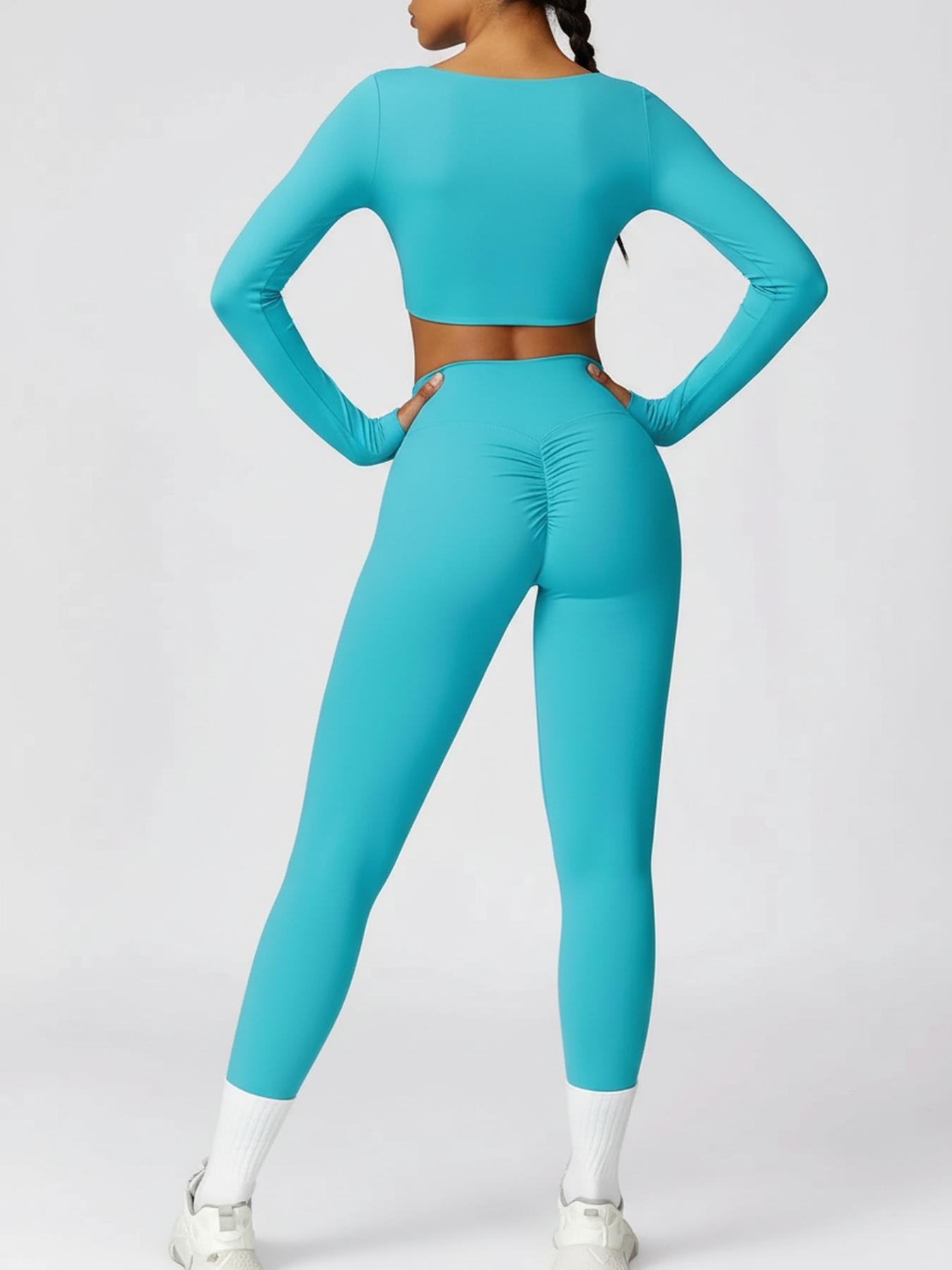 Women's Long Sleeve Yoga Top - Image 14