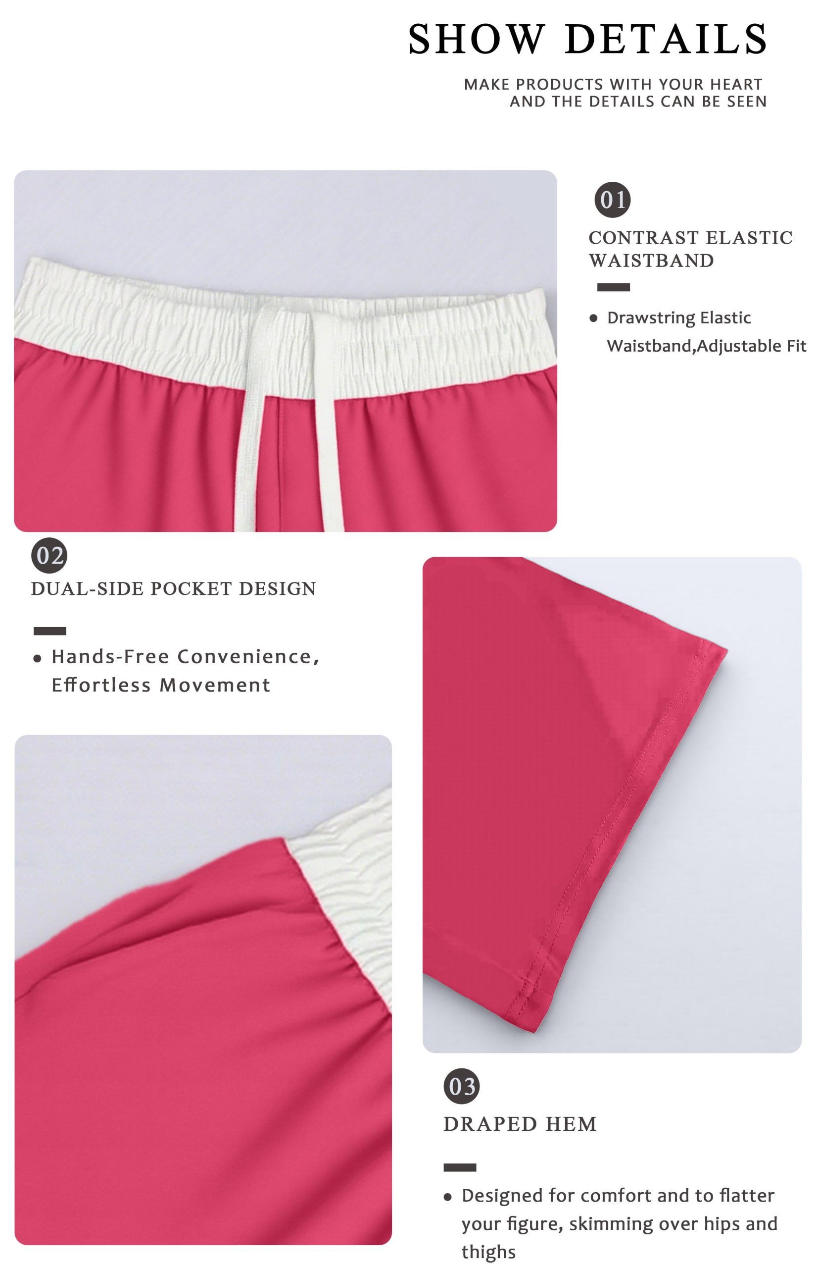 Women's Colorblock High-Waisted Sweatpants - Image 13