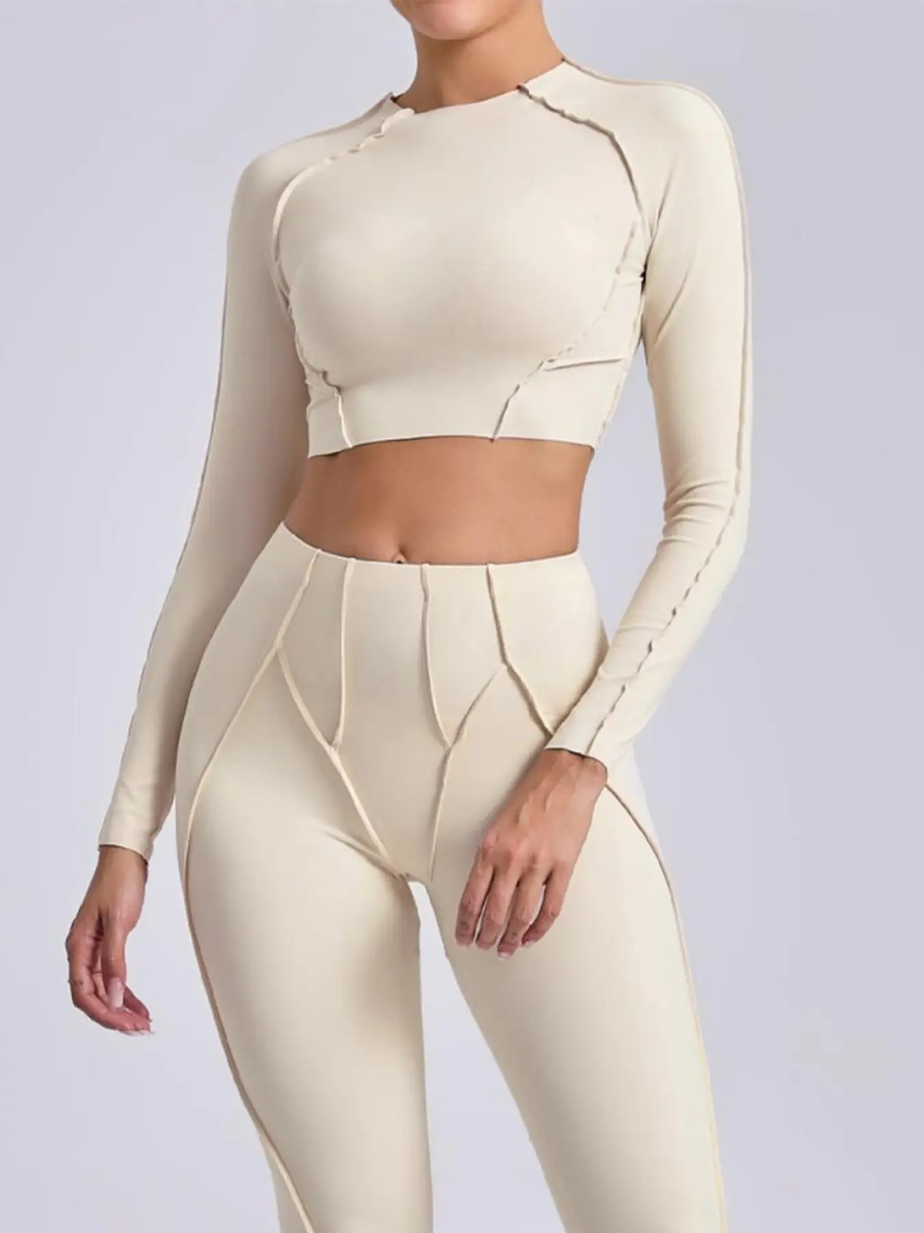 Women's Quick-Dry Tight Long-Sleeve Yoga Top, Fall/Winter