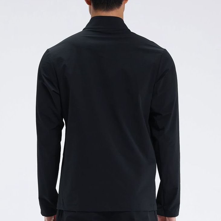 Arrival Gym Fitness Wear Causal Sports Coat For Men Windproof 88%nylon 12%spandex Outdoor Zip Up Winter Men - Image 5