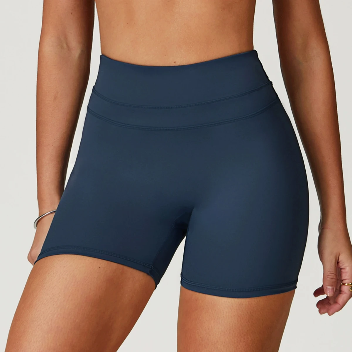 Oem New Activewear Women Gym Suit Detachable Chest Pads Bra Short Sleeve Shirts High Waist Leggings Fitness Sets For Ladies - Image 38