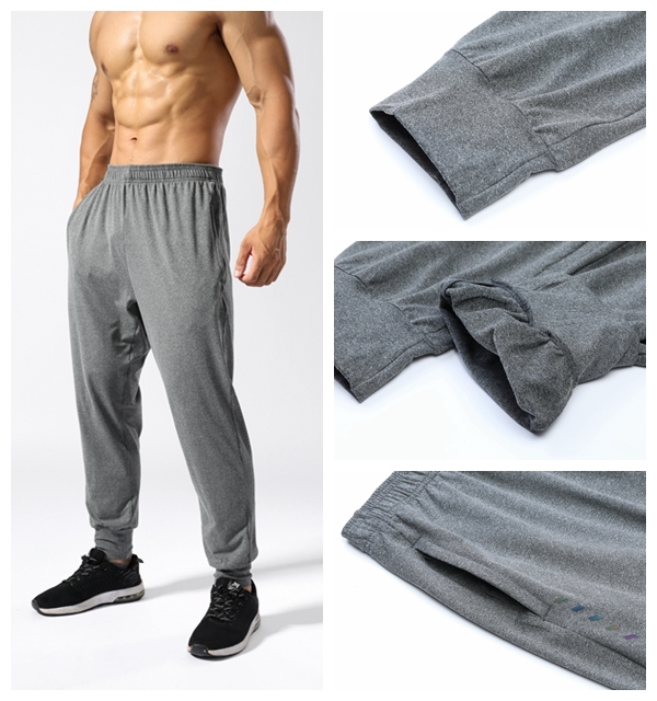 Sports Casual Running Pants Man Active Gym Clothing Sports Joggers Plus Size Men - Image 5