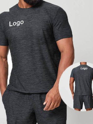 Men's Graphic Custom Logo Print T Shirt Summer Breathable Soft Comfortable Short Sleeve Streetwear Outfit Gym Muscle Tee