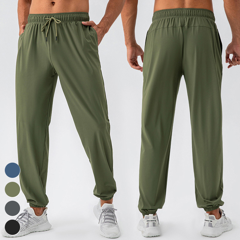 Loose Sport Trousers Quick Dry High Elastic Outdoor Jogger Casual Running Fitness Trousers Jogger Pants For Men - Image 3