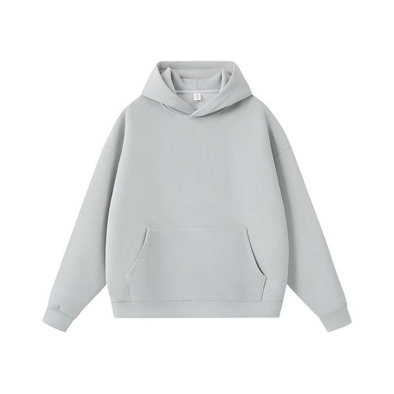 High Quality Custom Logo Comfortable Heavyweight Hoodie Oversized Soft Pullover Hoodies Streetwear Cotton Hooded For Men - Image 7