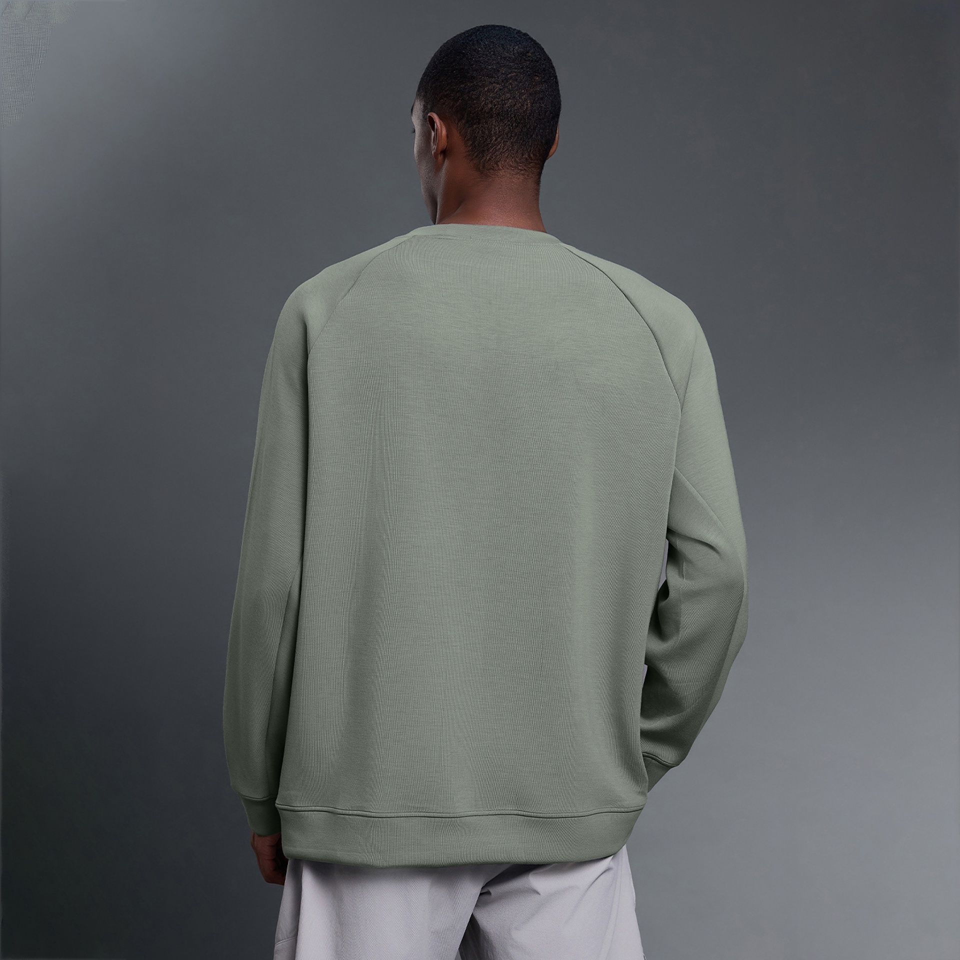 Men's Regular Sleeve Sweatshirts Casual Loose Fit Pullover Crewneck Lightweight Black Top Comfy Fall Winter Daily Wear - Image 6
