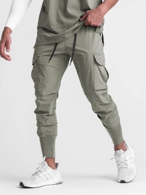 Plus Size Custom Logo Men's Pants & Trousers Soild Joggers Workout Gym Fitness Running Sportswear Joggers Pants Trousers