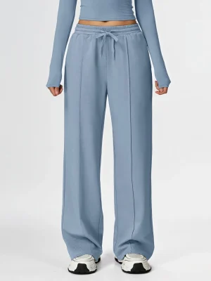 Women's High Waist Loose Straight Leg Sweatpants