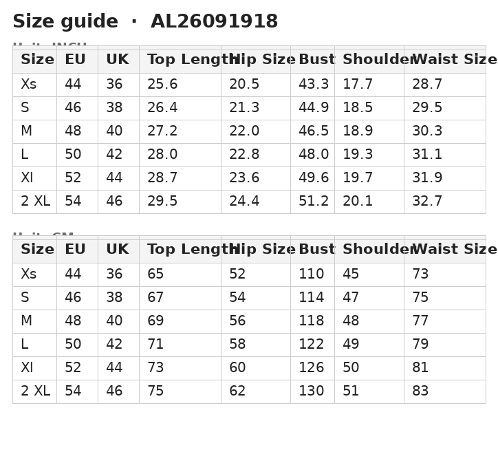 Size guide — Heavyweight 320g Mens And Womens Terry Pullover Hooded Sweatshirt Sports Sweatpants 2 Piece Suit Casual Tracksuit Set For Unisex