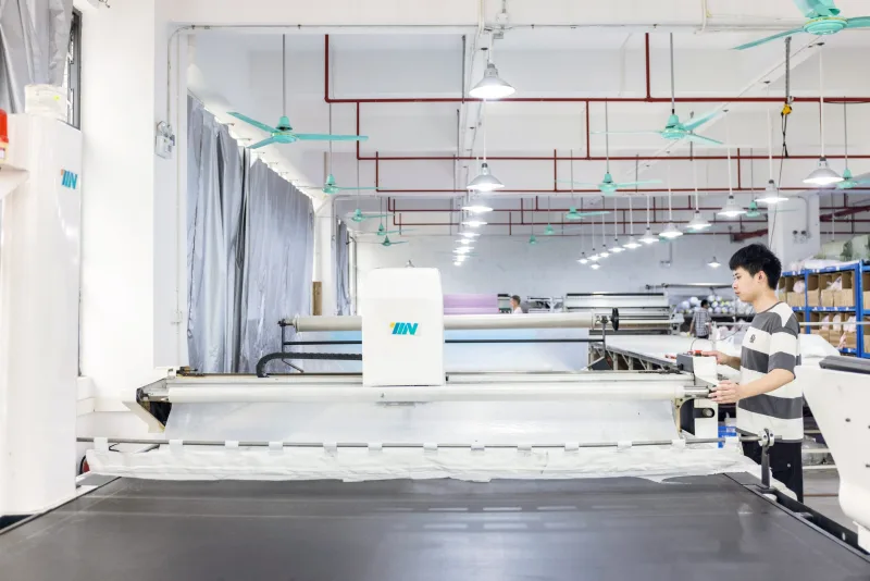 Computerised cutting at IVERYAPPAREL